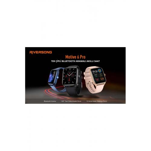 Riversong Smart Watch Motive 6 Pro Rose Gold