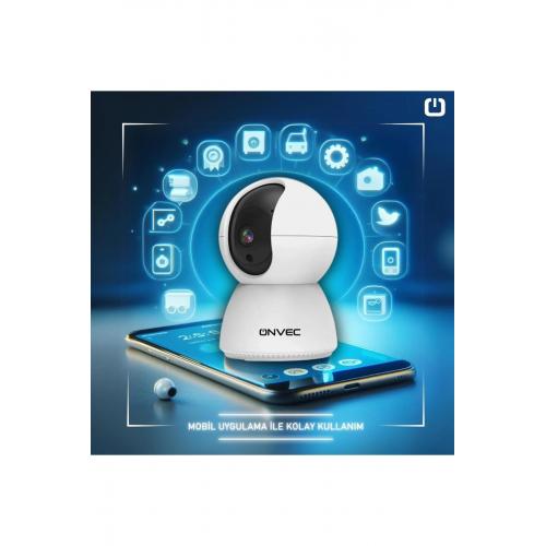 2gen Tuya Wifi Destekli 1080p Akıllı Kamera