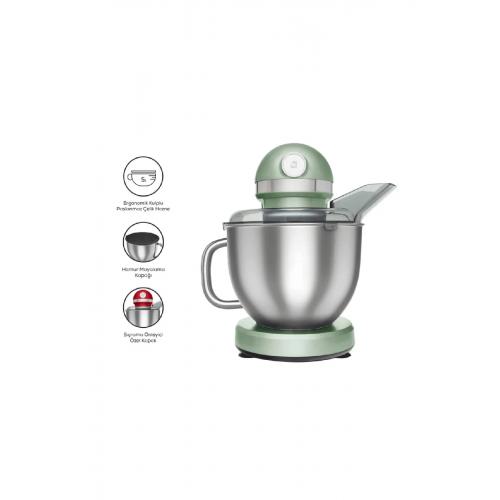 Mastermaid Chef Pro Çift Kollu Stand Mikser Cabbage Green 1750 W