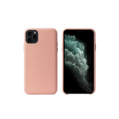 Apple Iphone 11 Pro Max Için Kadife Iç Yüzeyli Eyzi Deri Kapak Lacivert