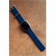 Apple Watch 9 Uyumlu 41mm Ocean Silikon Kordon Lacivert