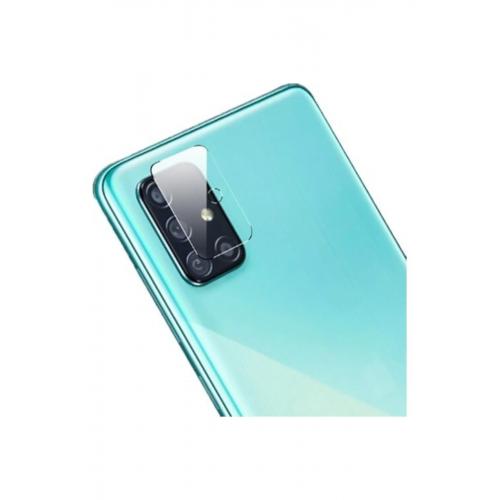 Samsung Galaxy A71 Için Kamera Koruma Şeffaf