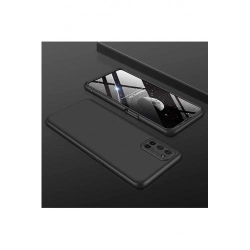 Oppo A72 için Kılıf Ays Kapak Siyah