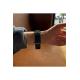 Apple Watch 3 Uyumlu 42mm Ocean Silikon Kordon Siyah