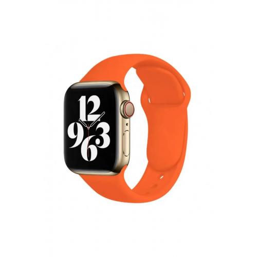 Apple Watch 6 Uyumlu 44mm Klasik Silikon Kordon 3'lü Set-B35