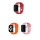 Apple Watch 3 4 5 6 7 8 9 SE Ultra 2 Uyumlu 42-44-45-49mm Klasik Silikon Kordon 3'lü Set-B11