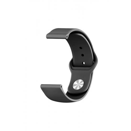 Xiaomi Watch S1 Active Uyumlu 22mm Klasik Silikon Kordon 3'lü Set-B18