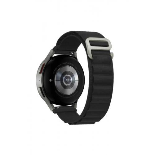 Huawei Watch GT 4 (46mm) uyumlu Alpine Loop Kordon-74 Siyah