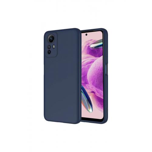 Xiaomi Redmi Note 12S için Kılıf Kamera Korumalı Mara Lansman Kapak Lacivert