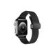 Apple Watch 3 4 5 6 7 8 9 SE Ultra/Ultra-2 Uyumlu 42-44-45-49mm Hasır Metal Kordon-85 Siyah