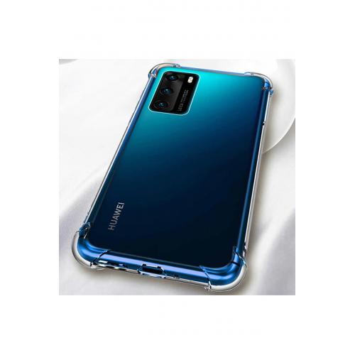 Huawei P40 Için Nitro Anti-shock Silikon Şeffaf Kılıf