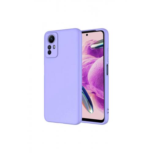 Xiaomi Redmi Note 12S için Kılıf Kamera Korumalı Mara Lansman Kapak Lila