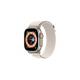 Apple Watch 3 4 5 6 7 8 9 SE Ultra/Ultra-2 Uyumlu 42-44-45-49mm Alpine Loop Kordon-74 Beyaz