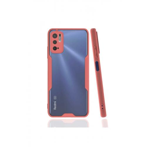 Xiaomi Poco M3 Pro Için Kamera Korumalı Parfe Silikon Kılıf Pembe