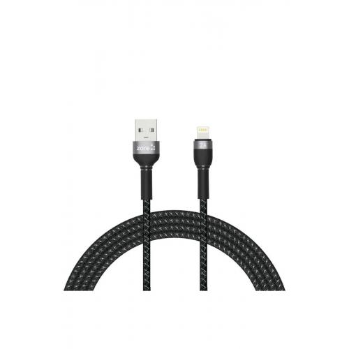 Shira Serisi için Lightning Usb Kablo 2 Metre Siyah