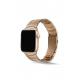 Apple Watch 8 Uyumlu 41mm üçgen tasarım Metal Kordon-48 Rose Gold