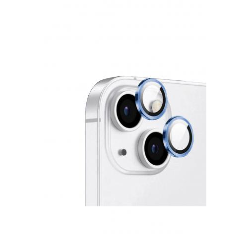 İPhone 13 için Uyumlu CL-12 Premium Safir Kamera Lens Koruyucu Mavi