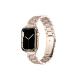 Apple Watch 8 (41mm) için Ayarlanabilir Metal Kordon-93 Starlight