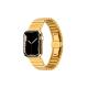 Apple Watch 3 4 5 6 7 8 9 SE Ultra/Ultra-2 Uyumlu 42-44-45-49mm Metal Kordon-79 Gold