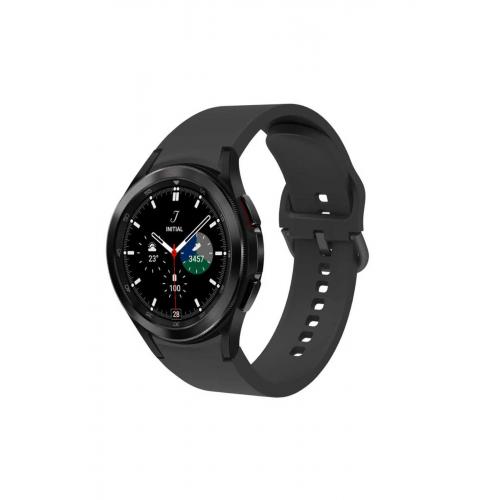 Galaxy Watch 6 (40mm) uyumlu 20mm Silikon Kordon-50 Siyah