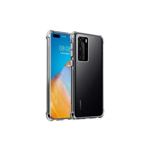 Huawei P40 Için Nitro Anti-shock Silikon Şeffaf Kılıf