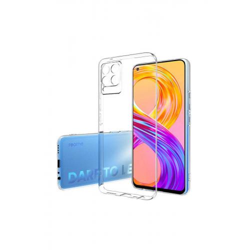 Realme 8 Pro Için Şeffaf Silikon Kılıf