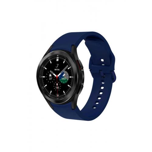 Galaxy Watch 6 Classic (43mm) uyumlu 20mm Silikon Kordon-50 Petrol