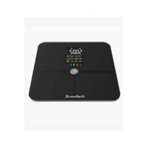 AT001S WellDone Bluetooth Smart Body Fat Scale Black Soultech
