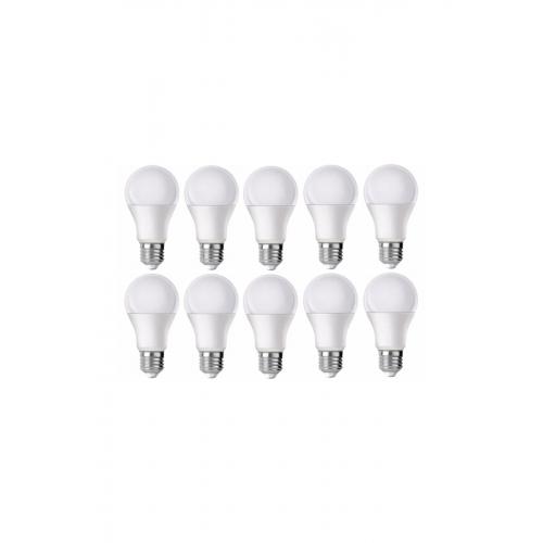 - 9-10w Led Ampul Beyaz Renk(6500K) 10'lu Paket