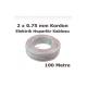 2x0.75 Mm Kordon Kablo Cca 100 Mt