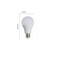 -4277 9w Led Ampul E-27 Duylu Beyaz 5 Adet