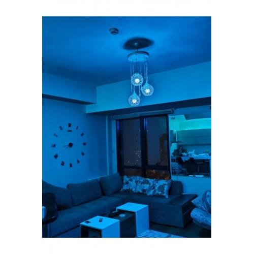 Rgb Kumandalı Led Renkli Ampul 9w (beyaz Işıklı Ve Çok Renkli ) Ayarlanabilir / Kısılabilir